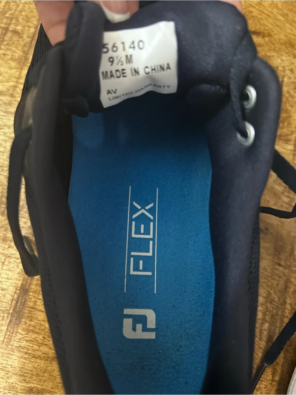FootJoy breathable knit
